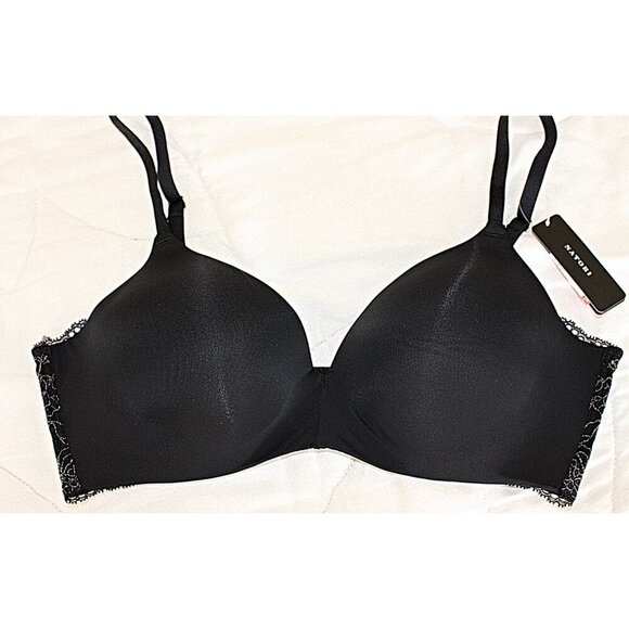 New w/Tags - Natori 36D - "DRAMA" Full Coverage Underwire Contour Bra in Black - Picture 2 of 9